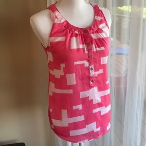 SMALL pink Kenneth Cole Tank Top